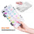 Paint Pallet Tray 24-Well Airtight Paint Palette Stay Wet for Watercolors, Gouache, Acrylic, Oil Paint