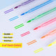 Mogyann Double Ended Highlighter Pens, 6 Colors - Pack of 18