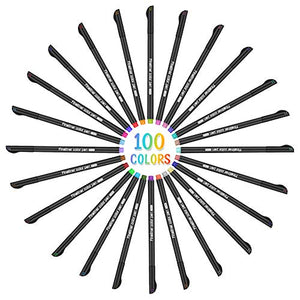 Mogyann Journal Planner Pen Set - 100 Colored Fine Point Markers
