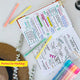 Mogyann Double Ended Highlighter Pens, 6 Colors - Pack of 18