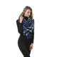 Mogyann Womens Blanket Winter Scarf Large Oversized Winter Scarves Classic Tassel scarf Warm Soft Wrap Shawl Scarves Dark Blue