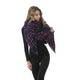 Mogyann Women's Blanket Fall Winter Warm Cozy Large Scarf Checked Giant Stylish Soft Chunky Scarves Shawl Cape Blue
